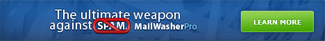 MailWasher - The Ultimate Weapon Against SPAM - Learn More